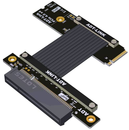 Rallonge R48UF 4.0 M.2 vers PCIe X8 haut de gamme pour setup sur mesure