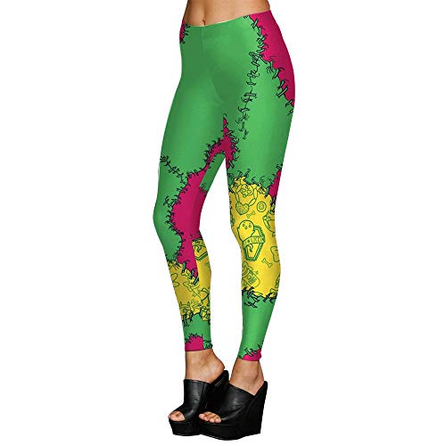 Leggings de yoga de Halloween para mujer: mallas deportivas de alta cintura