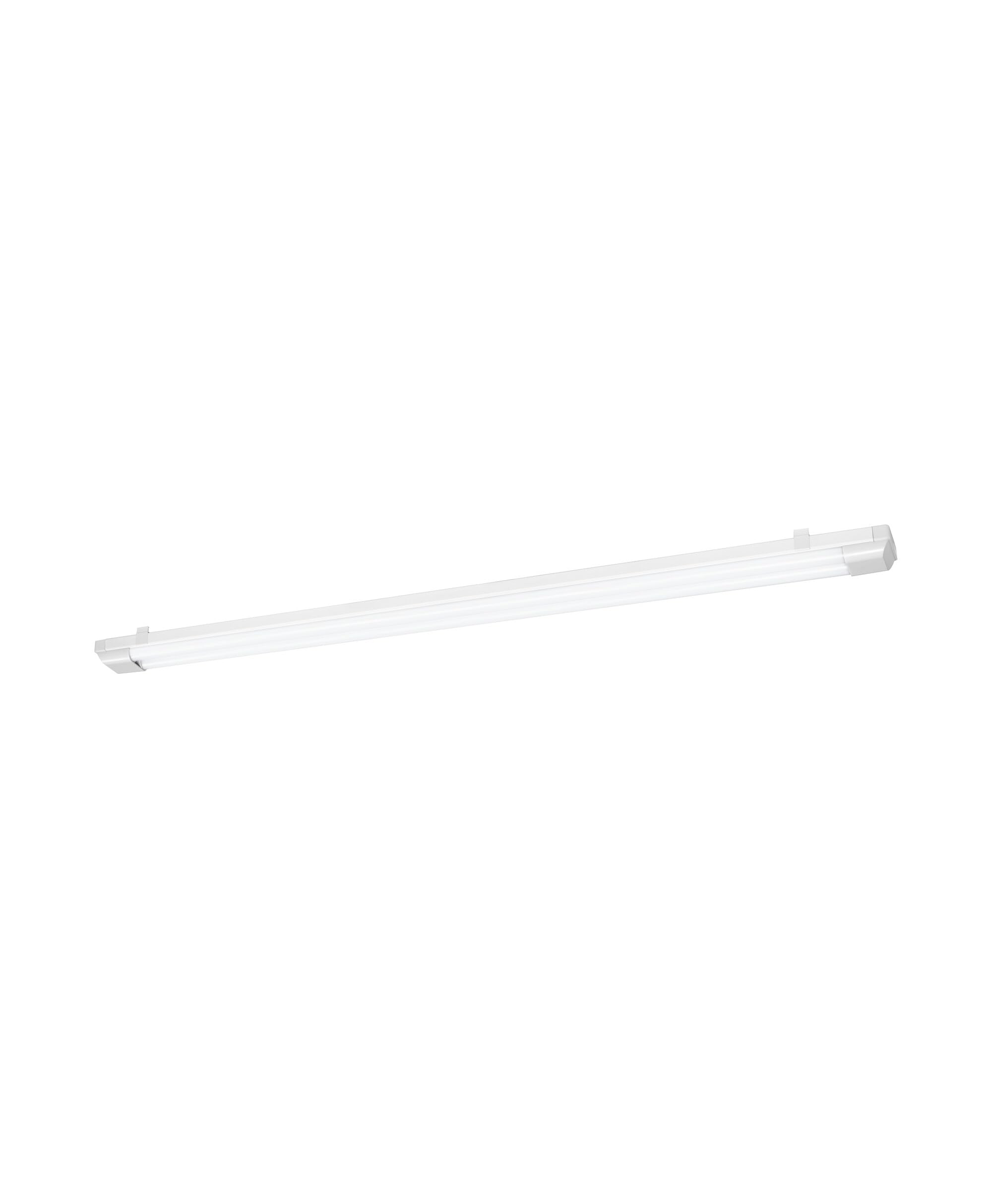 OSRAM Listwa świetlna LED o wysokiej skuteczności świetlnej w kolorze białym z obudową z blachy stalowej, chłodna biel, zamiennik opraw T8, stopień ochrony IP20 do stosowania wewnątrz pomieszczeń
