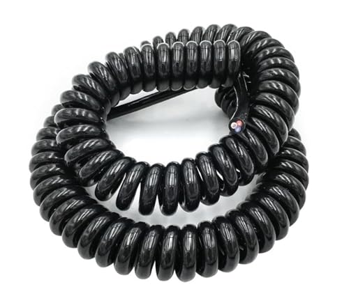 Câble spiralé à 3 conducteurs 15 AWG extensible 7.5m