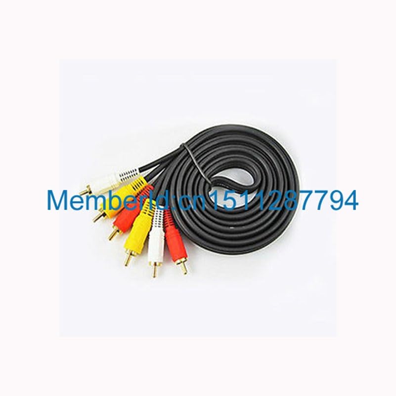 Rocheck 2016 3 m 3- Composite AV Audio Video Cable Male to Male for TV TV Box DVD Arrival