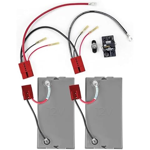 Connect-Ease RCE24VPRO 24V Trolling Motor Connection Kit with Onboard Charging | 6-Gauge Wire | Fits Any 24 Volt Trolling Motors Including MinnKota QUEST, Garmin Force, Lowrance Ghost | Made in USA Cover
