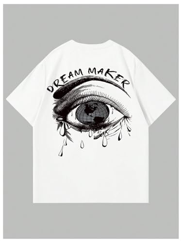 Men's 4 Piece Y2K Graphic Tees Short Sleeve Crew Neck Summer T-Shirts Top4