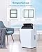 Imagen de GarveeMore Pingüino Aire Acondicionado Portátil 10000 BTU 3 en 1 Frío
