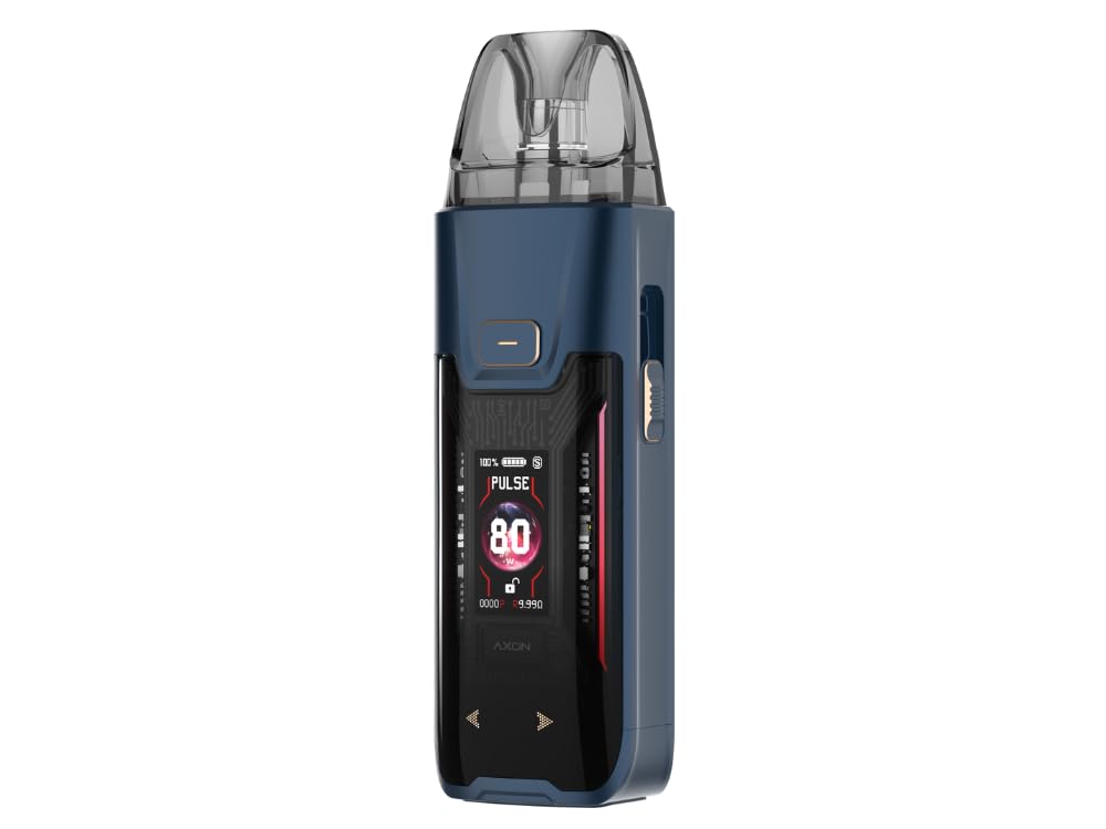Vaporesso LUXE XR MAX 2 Komplett-Set – 3200mAh Akku & 80W – inkl. 10x GTX Mesh Coils (5x 0,2 Ohm & 5x 0,8 Ohm) – 5ml Pod Kit – Bundle für MTL & DTL (dunkelblau)