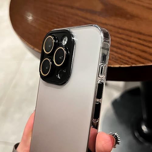 Étui de téléphone iPhone 12 Pro ENILSA rouge avec protection d'objectif en métal