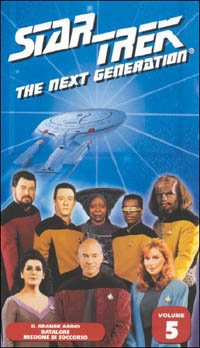 Vhs Star Trek The Next Generation 5 (Tv)