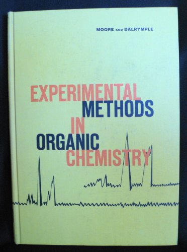 Experimental Methods in Organic Chemistry 0721665209 Book Cover