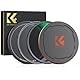 K&F Concept Filter Set,Nano X-Serie Polfilter(CPL Filter),MCUV Filter,2 Objektivdeckel& Aufbewahrungstasche,28 Schichten Antireflektierende Nanobeschichtung,HD,Wasserdicht,Kratzfest-67mm