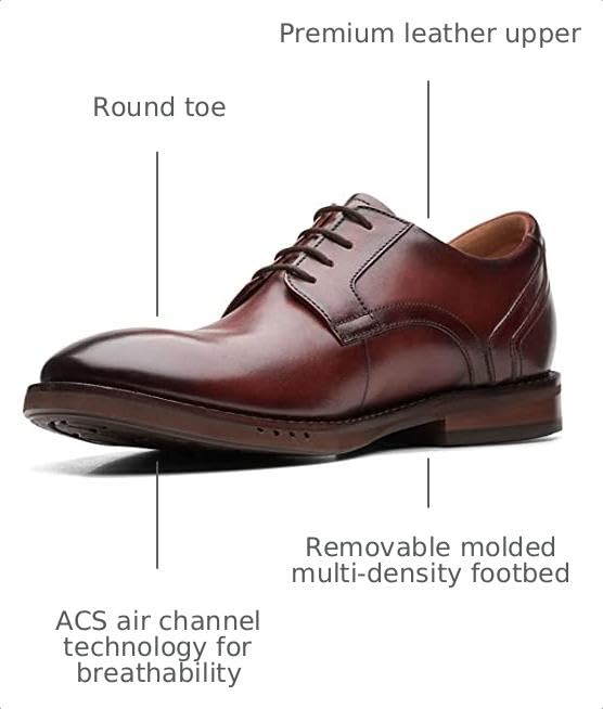 Image of Clarks Un Hugh Lace
