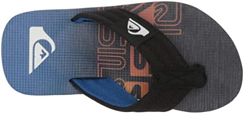 Quiksilver Boy's Unisex-Child Molokai Layback II Youth Sandal Flip-Flop, Blue 6, 1 Little Kid | Image 4