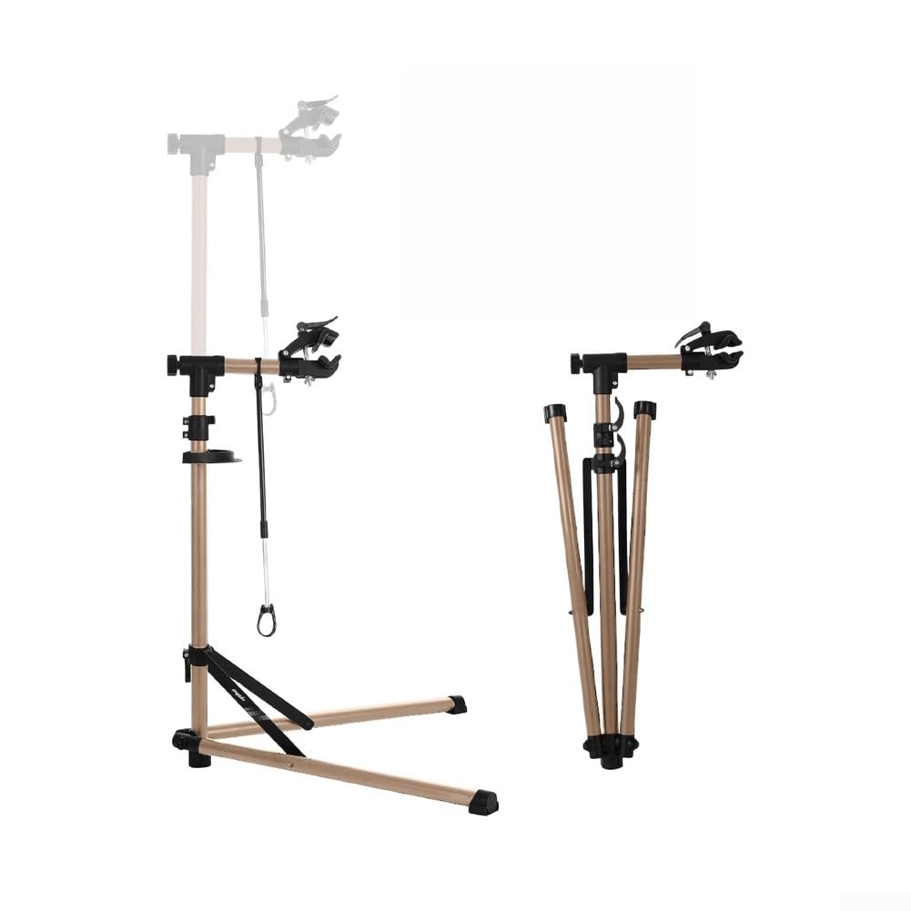 Soporte de reparación de bicicletas ajustable giratorio de 360 ° (aleación