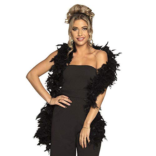 Preisvergleich Produktbild Boland 52601 - Federboa, Circa 180 cm, schwarz