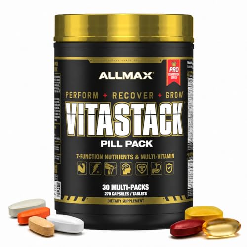 ALLMAX VITASTACK Multivitamin Packs – 30 Daily...