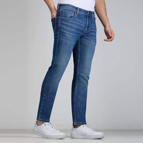 Image of Pepe Jeans Men's Jeans | Slim Fit | Mid Rise | Stretchable