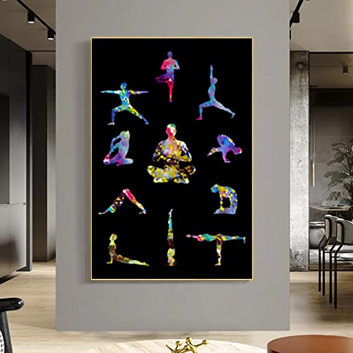 Peinture yoga et escalade en aquarelle pour creer un havre de paix chez soi