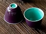 Photo Gallery set con teiera set di teiere kung fu cinese accessori per la cerimonia del tè del puer 2 pz/set 45ml fatti a mano viola smalto ceramica tea maker ciotola da tè personal master cup set da tè portatile Photo Gallery set con teiera set di teiere kung fu cinese accessori per la cerimonia del tè del puer 2 pz/set 45ml fatti a mano viola smalto ceramica tea maker ciotola da tè personal master cup set da tè portatile