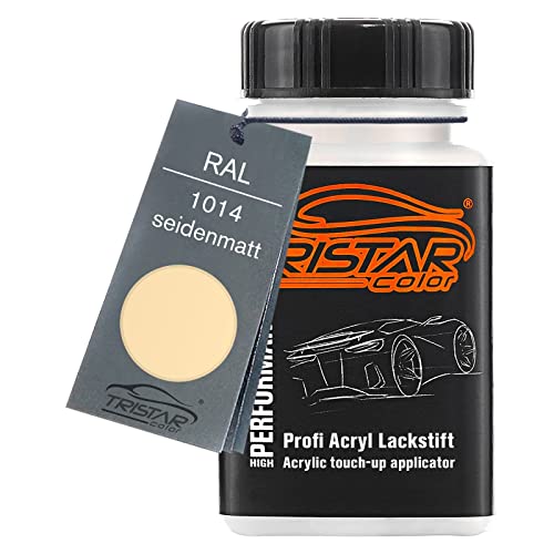 TRISTARcolor RAL 1014 Elfenbein seidenmatt Lackstift 50 ml schnelltrocknend