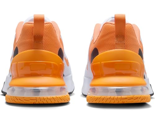 Image of Nike Air Max Alpha Trainer 6 Men's Workout Shoes (FQ1833-101, White /Hot Curry /Black /Light Curry) Size 9