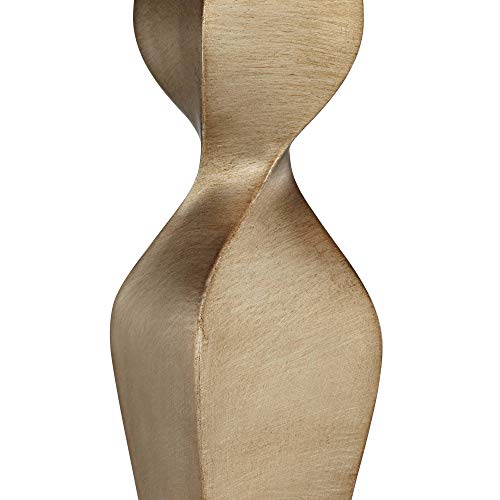Lámpara de mesa moderna Possini Euro Design 30" dorada miniatura 5