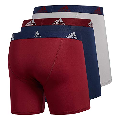 Image of adidas Men's Performance Boxer Brief Underwear (3-Pack)