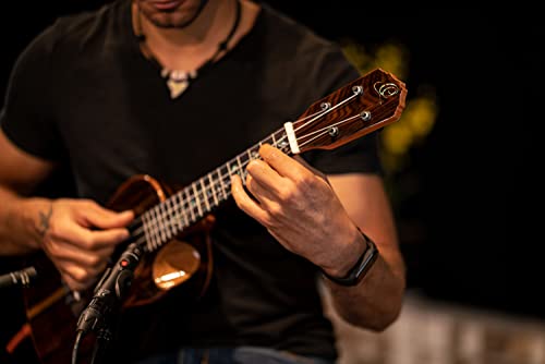 Ukulélé Concert électro-acoustique Ortega Guitars – Série Elite – housse incluse – Solid Ziricote (RUET-ZC) - Les Beatles, Paul McCartney, John Lennon, RIngo Starr, George Harrison Ukulélé Concert électro-acoustique Ortega Guitars - Série Elite - housse incluse - Solid Ziricote (RUET-ZC) – Image 4