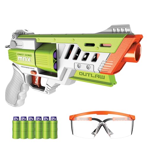 DART ZONE Max Nitroshot+ Outlaw Blaster