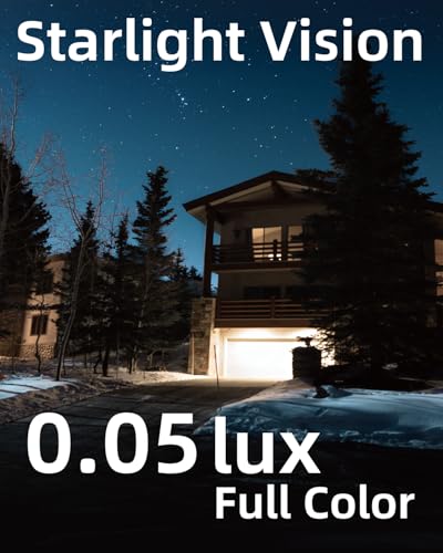 Image of VIRTAVO VistaFlask 2K Security Cameras Wireless Outdoor, Battery Powered, AI Motion Detection, for Home Security, Starlight Lens for Colorful Night Vision, 2-Way Audio, Weatherproof, Cloud /SD Storage