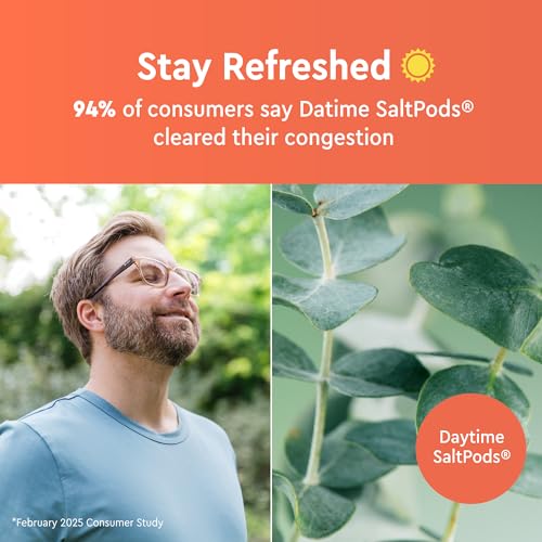Image of Navage SaltPods Refills, Daytime & Nighttime, 30-Pack (15 Each Variety) | Around-the-Clock Relief: 15 Daytime and 15 Nighttime Pods for Morning and Night Congestion Relief