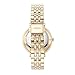Fossil Women's Jacqueline Quartz Stainless Steel Three-Hand Watch, Color: Gold (Model: ES3434)