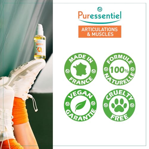 Puressentiel - Articulations et Muscles - Huile de Massage Bio - Aux 7 huiles essentielles et 4 huiles végétales - Préparation et récupération sportive - 200 ml – Image 5
