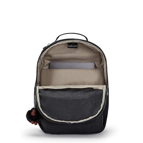 Kipling Women's Seoul 15" Laptop Backpack, Durable, Roomy with Padded Shoulder Straps, Built-In Protective Sleeve