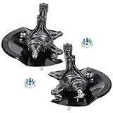 2PC Front Steering Knuckle Wheel Bearing Hub Assembly Fit for Honda Civic 1.7L 2003 2004 2005, Replace 698-494 698-495, Left Driver and Right Passenger Side, pair