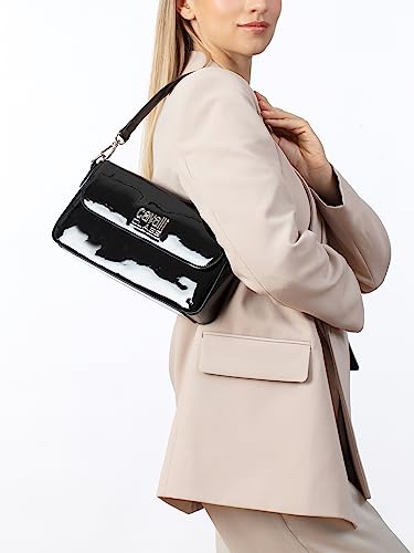 Cavalli Class FIRENZE Black Medium Classic Shoulder Bag4