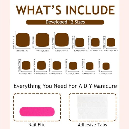 Image of 48 Pcs White French Tip Press on Nails & Press on Toenails Set Short Square Fake Nails Summer Nail Glossy Glue on Toes Artificial Acrylic Full Cover Stick on Nails for Women Summer Manicure