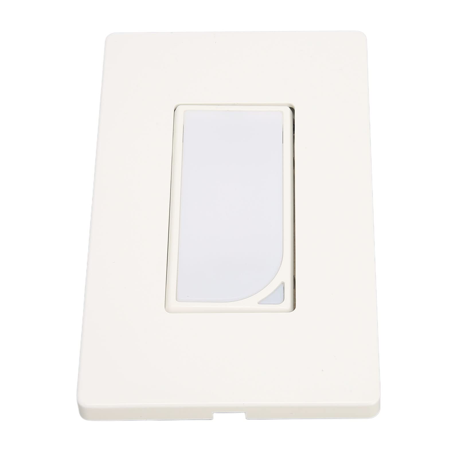 KUIDAMOS Interruptor de Luz Inteligente WiFi, Luz Nocturna Regulable RGB para, Control Remoto para Dormitorio, PC, Blanco, 1 Paquete