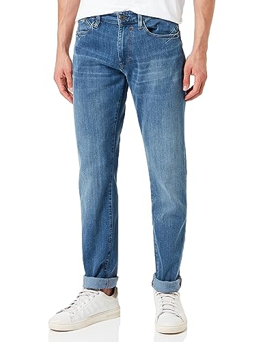 Mavi Marcus jeans bleu homme long 32W 34L pour silhouette élancée et confortable