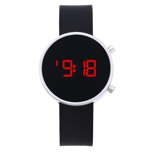 X|[cfW^rvfB[XYt@bV LED dqlrvVRvohVvȃJWAfB[Xrv (Color : Black Sliver)