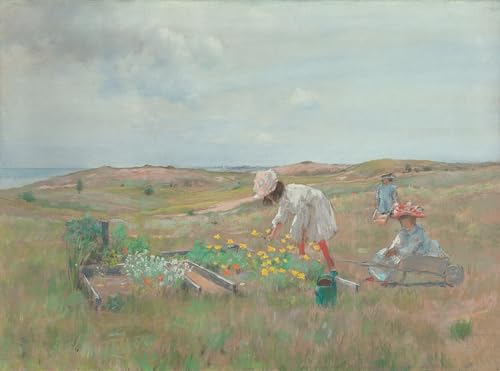 Tableau Cueillir des fleurs Décoration Salon Moderne Atmosphère Apaisante