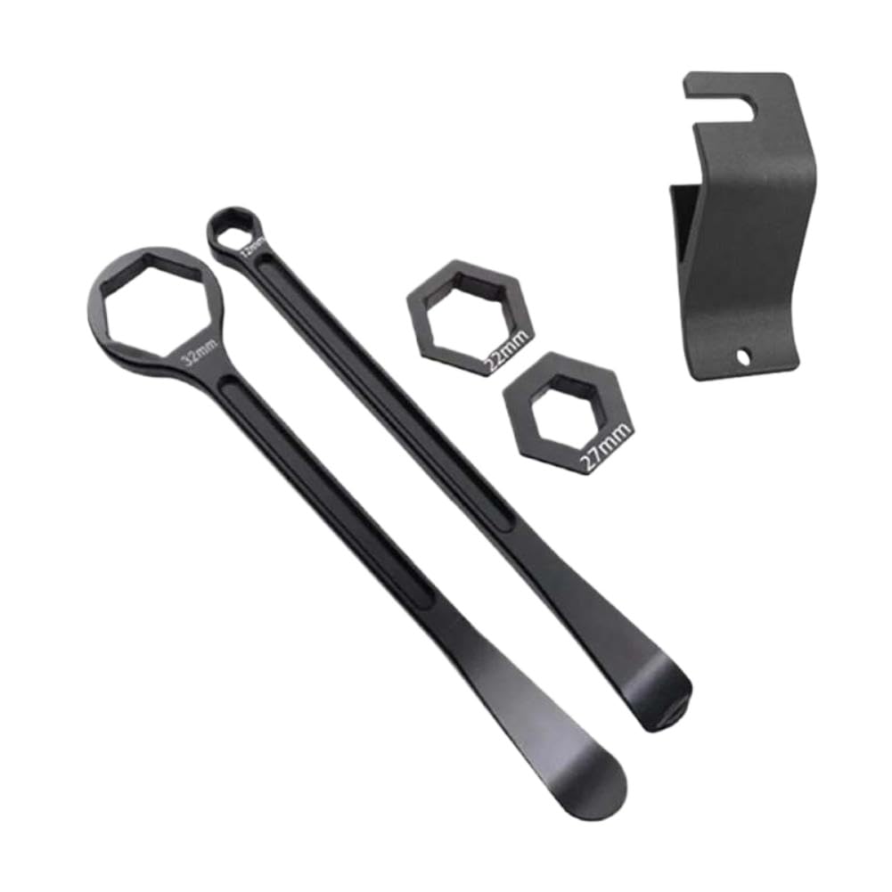 Reifenheber-Werkzeugsatz, 10 mm, 12 mm, 22 mm, 27 mm, 32 mm, kompatibel mit Motorrädern