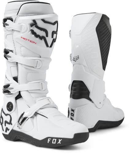 FOX RACING Motion, Męskie buty motocyklowe, Biały, 36 EU