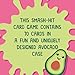 Ridley's Avocado Smash! 71 Piece Family Action Card Game with Storage Case,1 ea