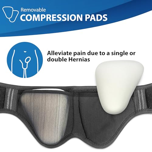 Faja para Hernia Inguinal ORTONYX XL con Almohadillas Removibles miniatura 4
