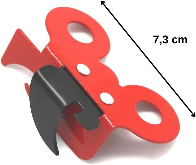 Fackelmann 00888 Professional Can Opener 2 in 1 Red image 4
