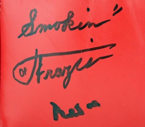 Muhammad Ali & Joe Frazier Signed Everlast Boxing Glove PSA/DNA #7A02073 - Autographed Boxing Gloves