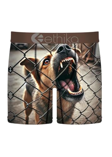 Ethika Mens MID Boxer Brief | Chained Dog - Main Image