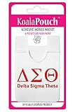 Sorority Shop Delta Sigma Theta - Koala Pouch - Adhesive cell phone wallet