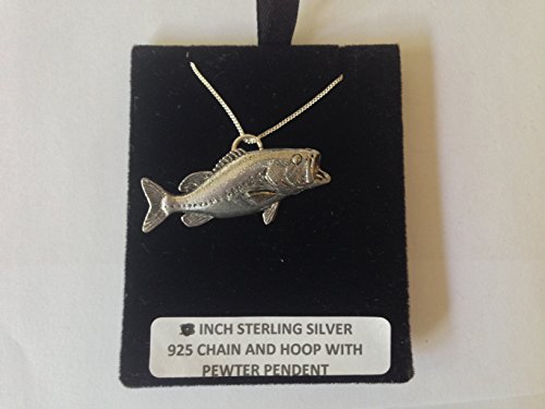 Collier F20 Brevis Bass en argent avec boîte cadeau Prideindetails