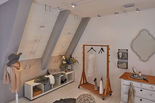 Paulmann Wire Cardan Sistema Funi 5 Luci 5 M Cromo - 9