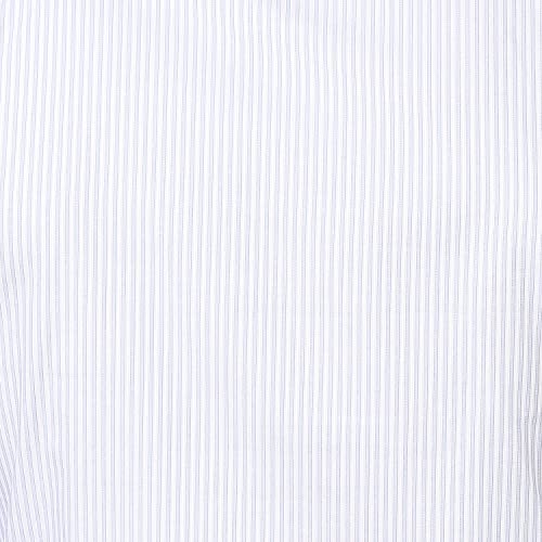 Image of Park Avenue Men's Pure Cotton Stripe Pattern Slim Fit Semi Cutaway Collar Full Sleeve Formal Shirt